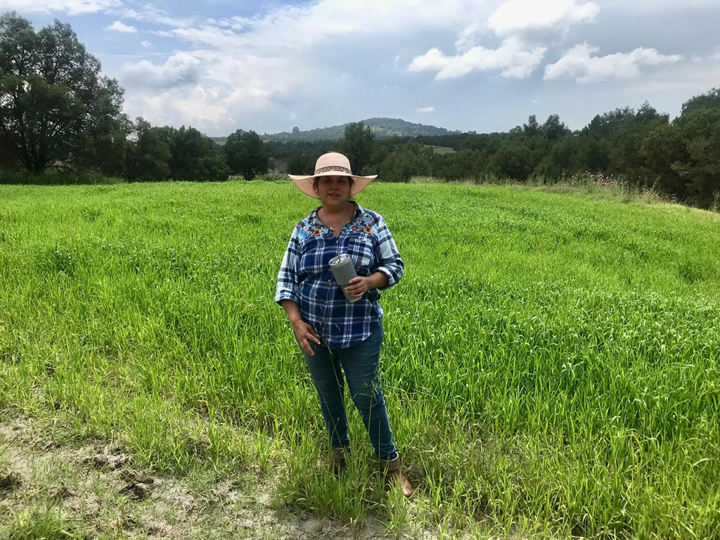 Agricultora mexicana